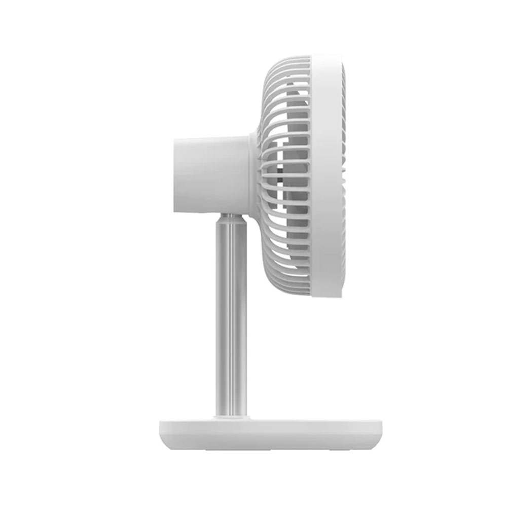 Picture of JISULIFE Malaysia Oscillating Rotation Desk Fan Portable Timer Setting Extendable Desktop Fan 8000mAh USB-C Rechargeable Electric Table Fan for Office Room Travel Outdoor Indoor Picnic FA13P (Dark Green)