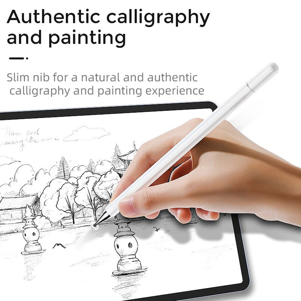 Picture of Joyroom Capacitive Touch Pen Stylus for iPads iPad Pro Tablets 175mm with Extra Tip (Black)