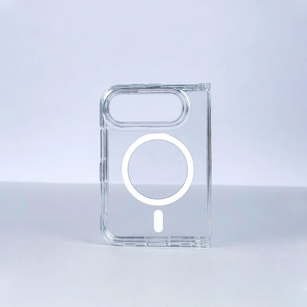 Picture of Apple iPhone Duo Case | Machino Crystal Clear Magnetic Drop Protection Case for iPhone Duo - Clear