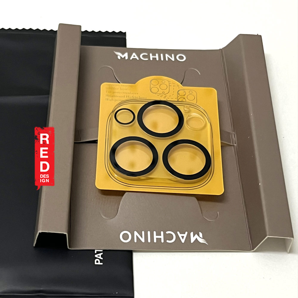 Picture of Apple iPhone 16 Pro Max 6.9  | Machino Lens Tempered Glass Protector for iPhone 16 Pro Max 6.9 16 Pro 6.3 (Clear)