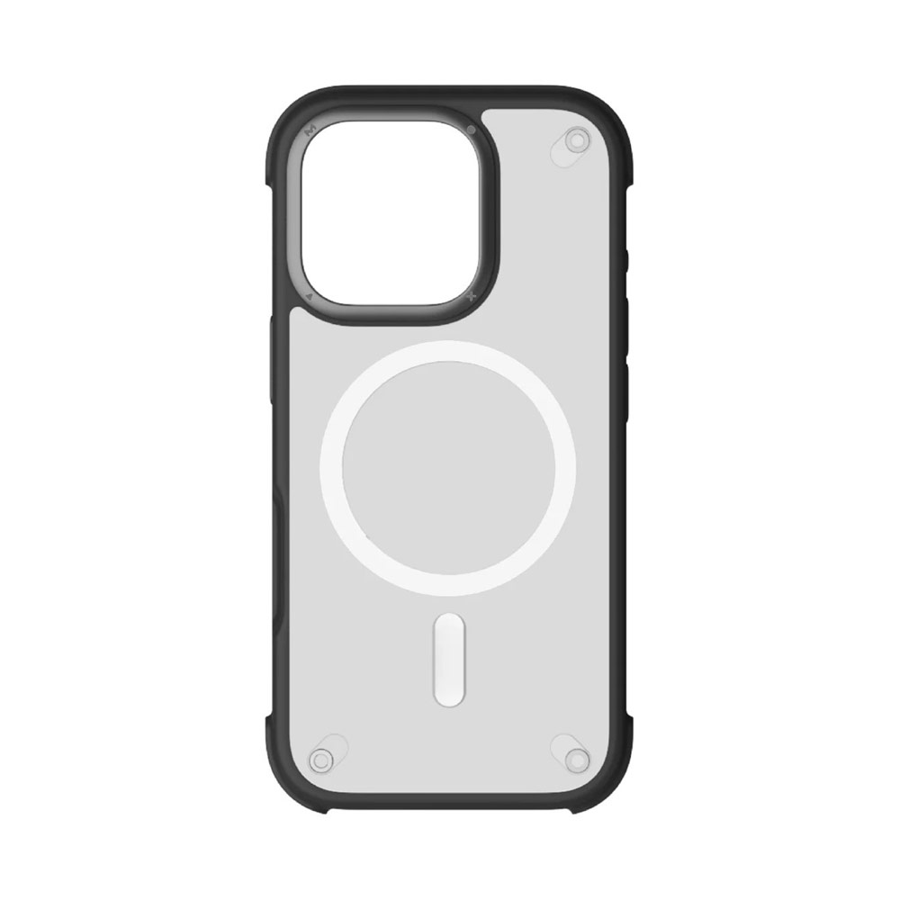 Picture of Apple iPhone 16 Pro Max 6.9 Case | Momax CaseForm Air Magnetic Case Tough Drop Protective Case iPhone 16 Pro Max 6.9 (Black)