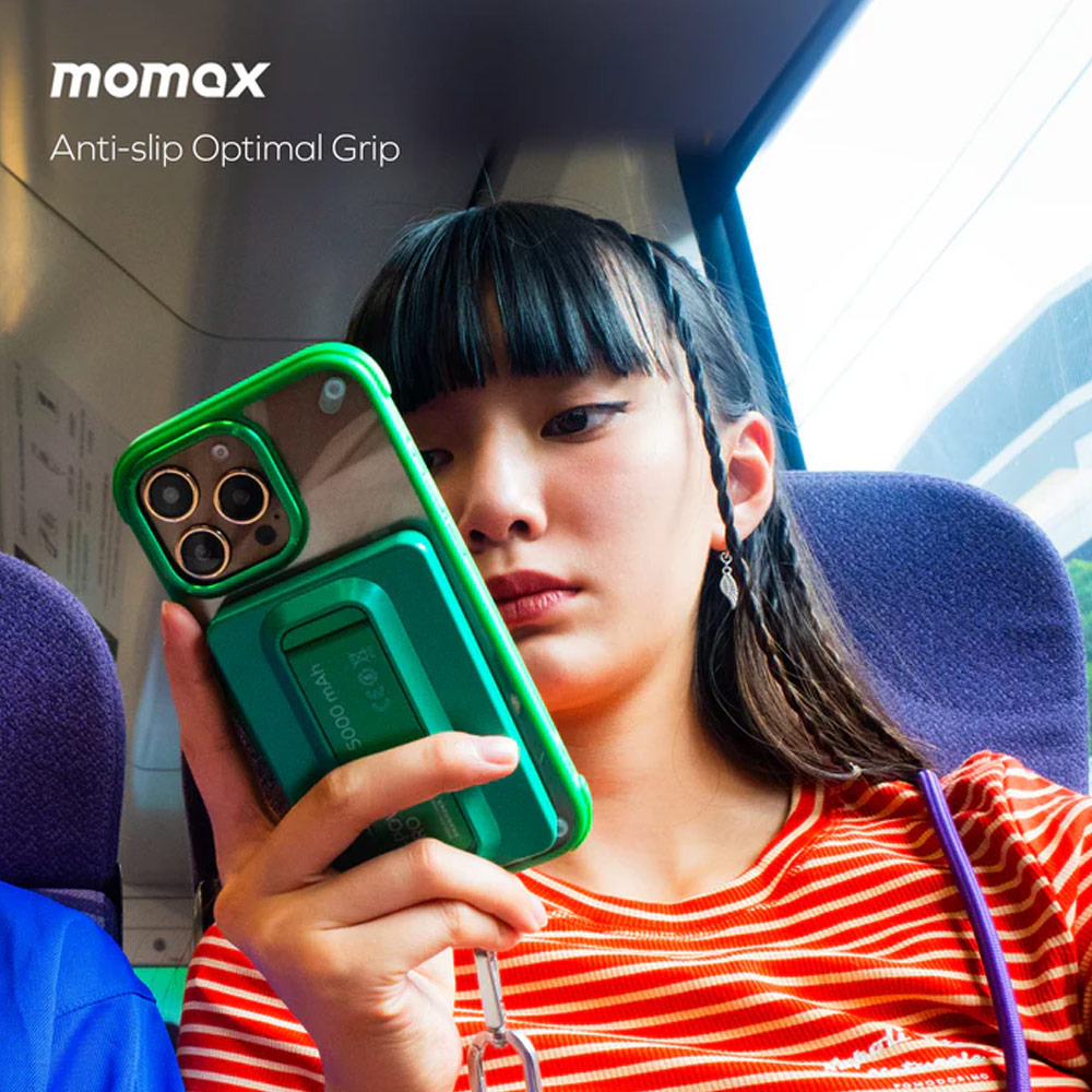 Picture of Apple iPhone 16 Pro Max 6.9 Case | Momax CaseForm Air Magnetic Case Tough Drop Protective Case iPhone 16 Pro Max 6.9 (SandStone)