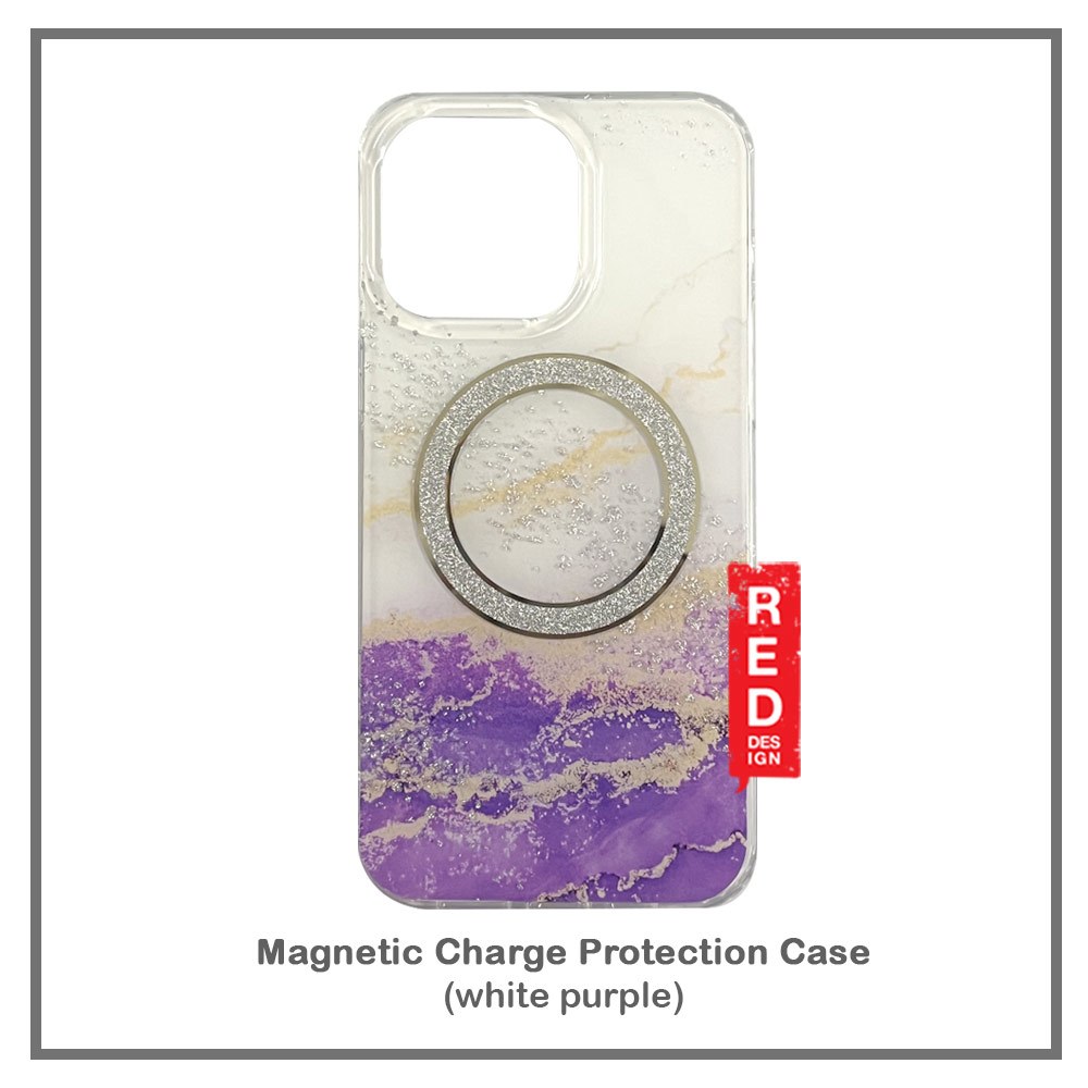 Picture of Marble Glitter Sparkling Magnetic Case for iPhone 15 Pro Max (White Purple) Apple iPhone 15 Pro Max 6.7- Apple iPhone 15 Pro Max 6.7 Cases, Apple iPhone 15 Pro Max 6.7 Covers, iPad Cases and a wide selection of Apple iPhone 15 Pro Max 6.7 Accessories in Malaysia, Sabah, Sarawak and Singapore 