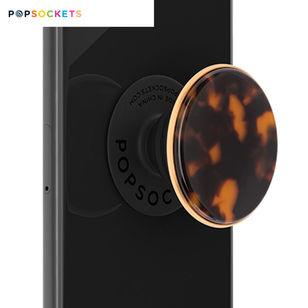 Picture of Popsockets PopGrip Swappable Lux Premium Series ( Acetate Classic Tortoise )