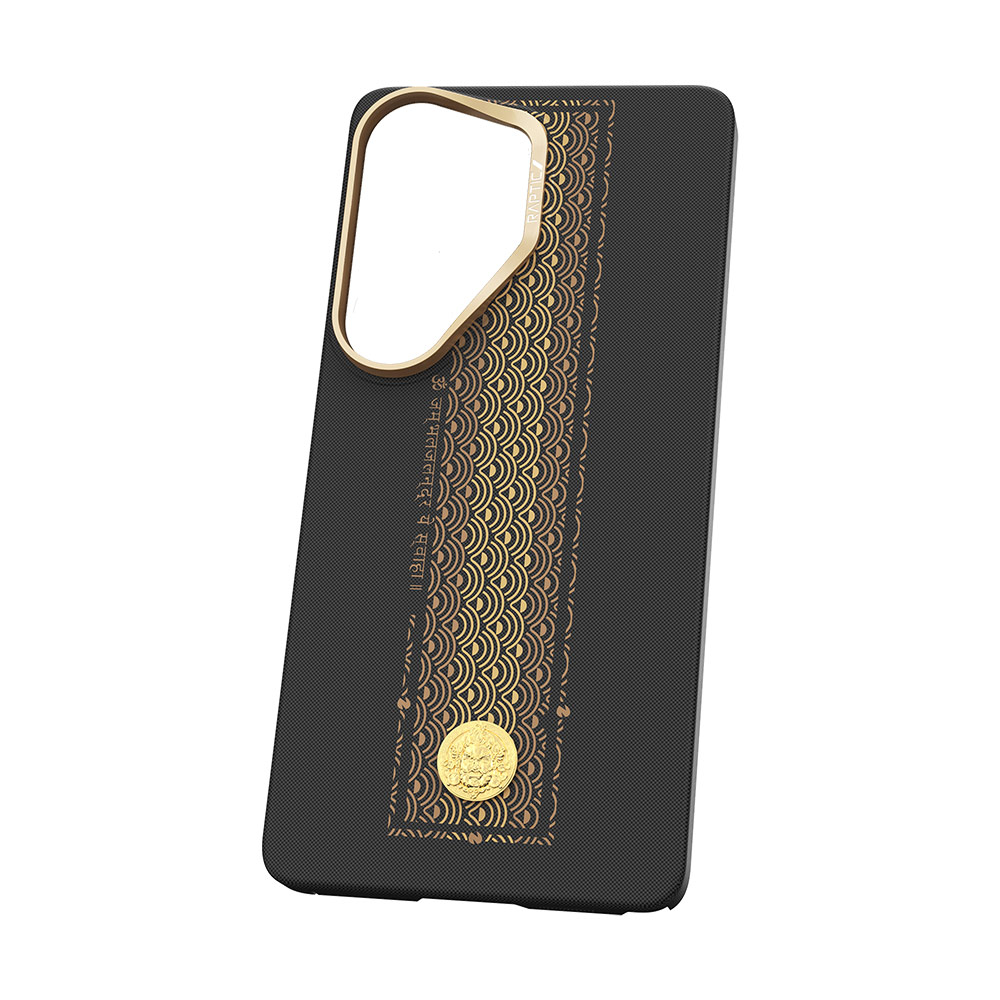 Picture of Samsung Galaxy S26 Ultra Case | Raptic Aramid Geotic Skin Magnetic Compatible Protection Case for Samsung Galaxy S26 Ultra (Fortune)
