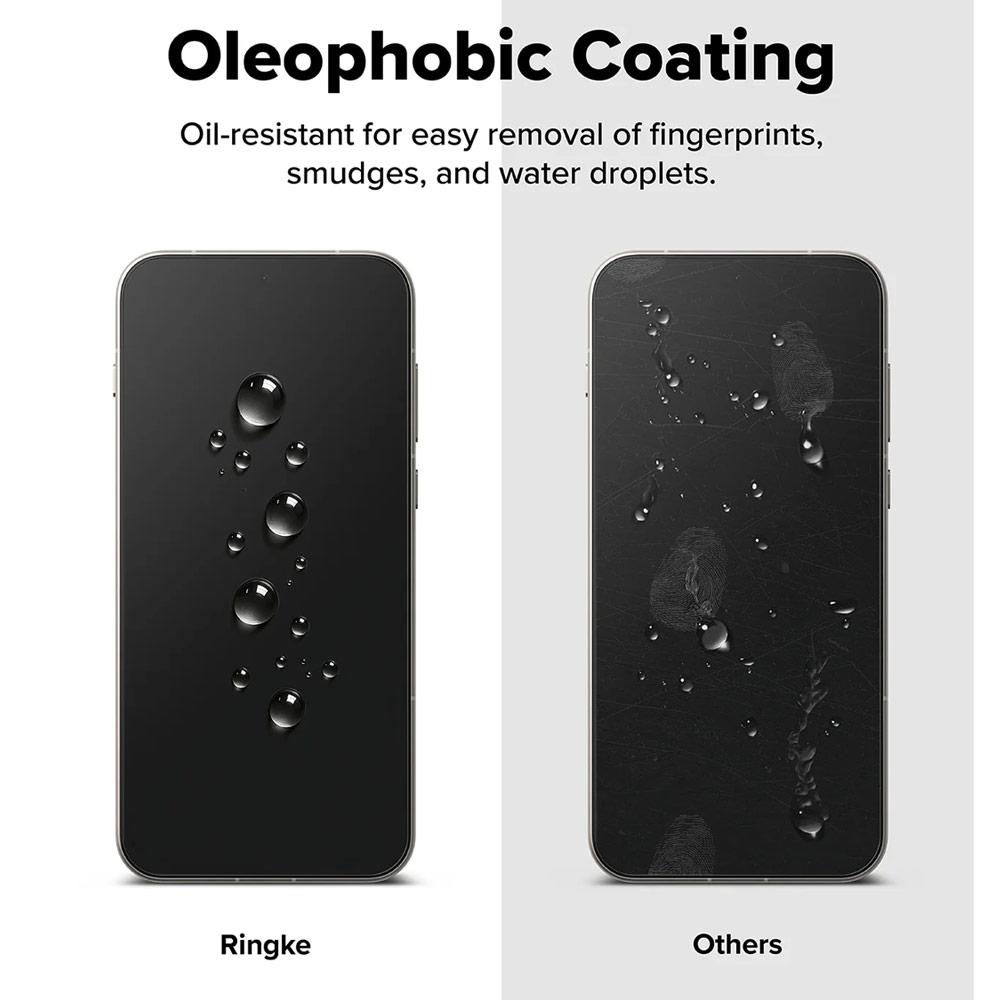 Picture of OnePlus 15 Screen Protector | Ringke Easy Slide Tempered Glass Screen Protector for OnePlus 15 (2 Pack)