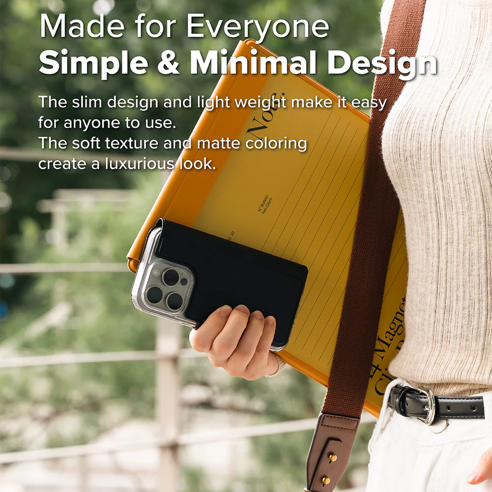 Picture of Apple iPhone 15 Plus 6.7  | Ringke Folio Wallet Magnetic Flip Cover Card Holder for iPhone 16 Pro Max iPhone 16 Plus (Black)