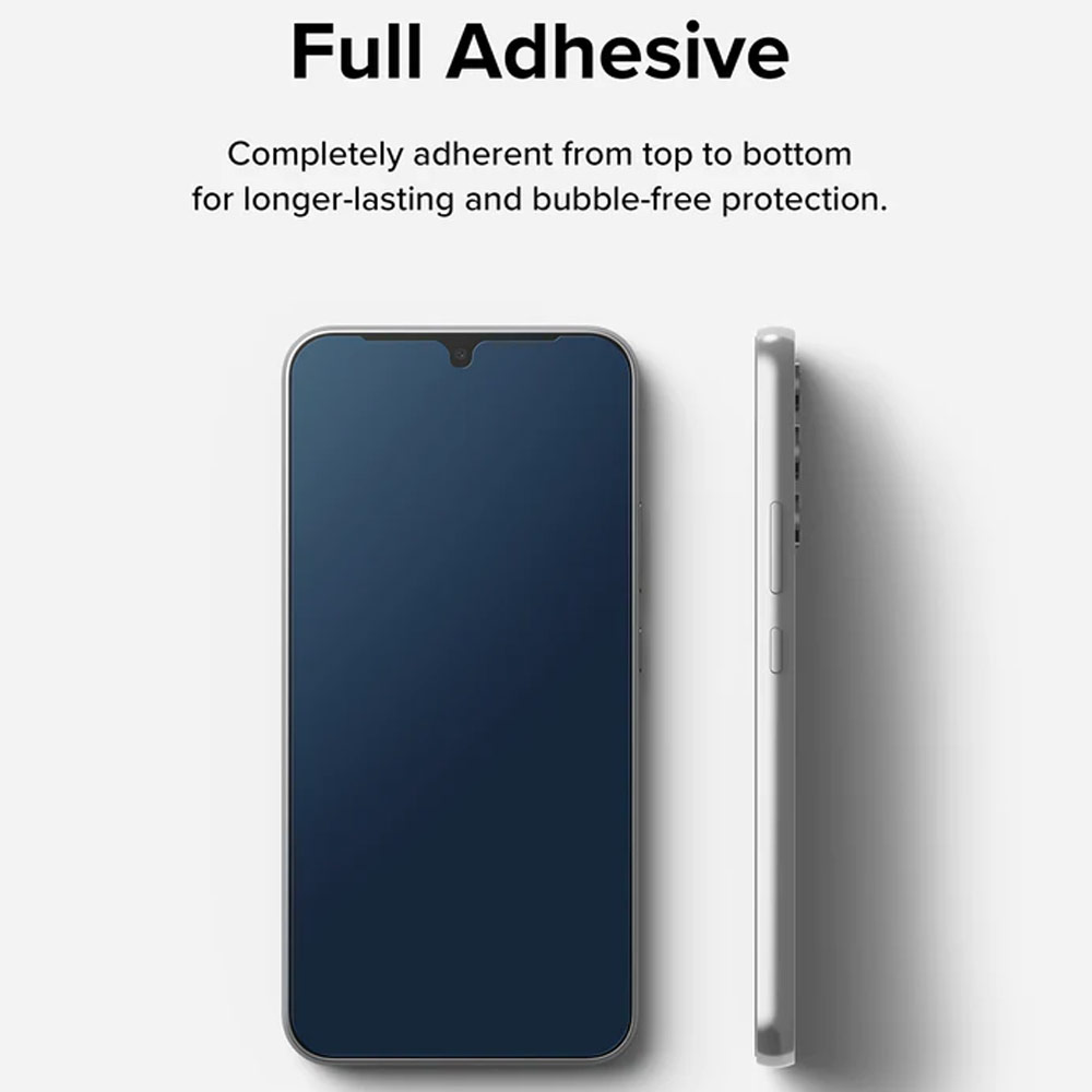 Picture of Samsung Galaxy A34 5G | Ringke Full Adhesive Full Cover Tempered Glass with Easy Installation Helper Tool for Samsung Galaxy A34 5G (Clear 2pcs)