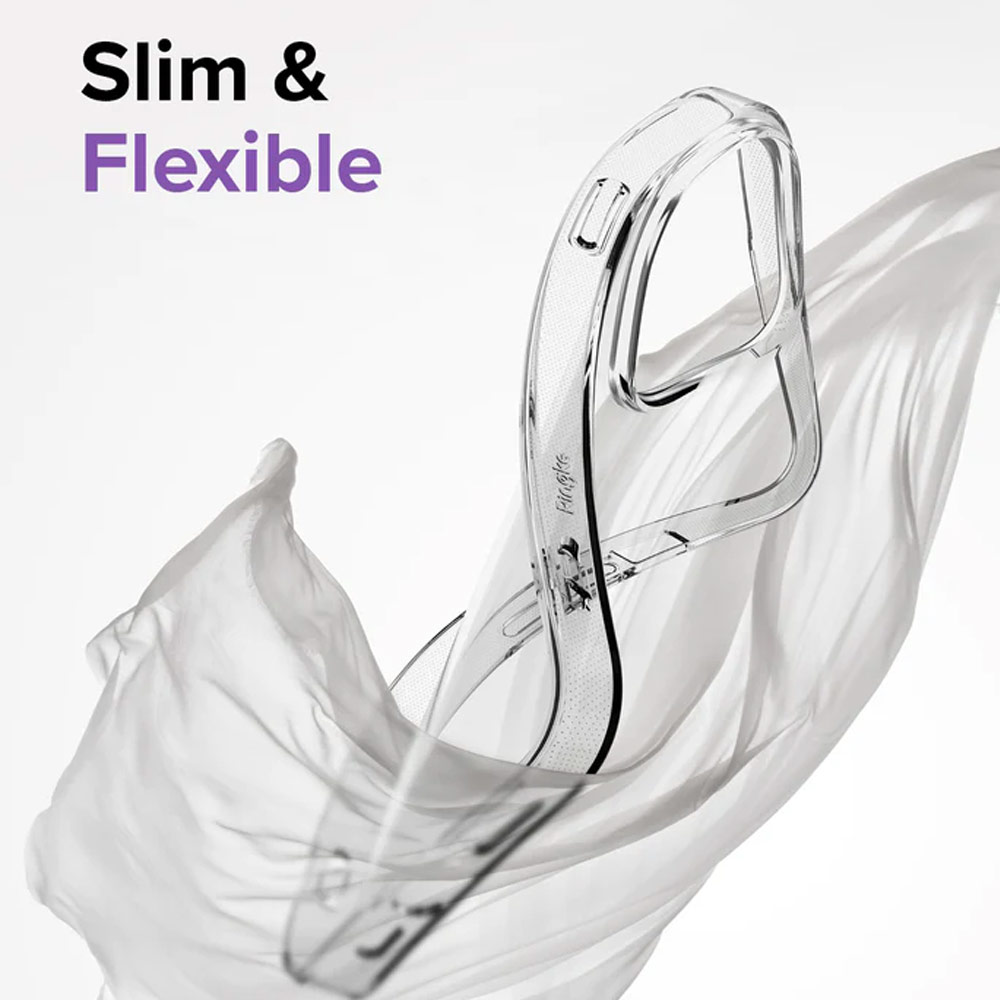 Picture of Apple iPhone 14 Pro 6.1 Case | Ringke Air Slim Thin Soft TPU Case for Apple iPhone 14 Pro 6.1 (Clear)