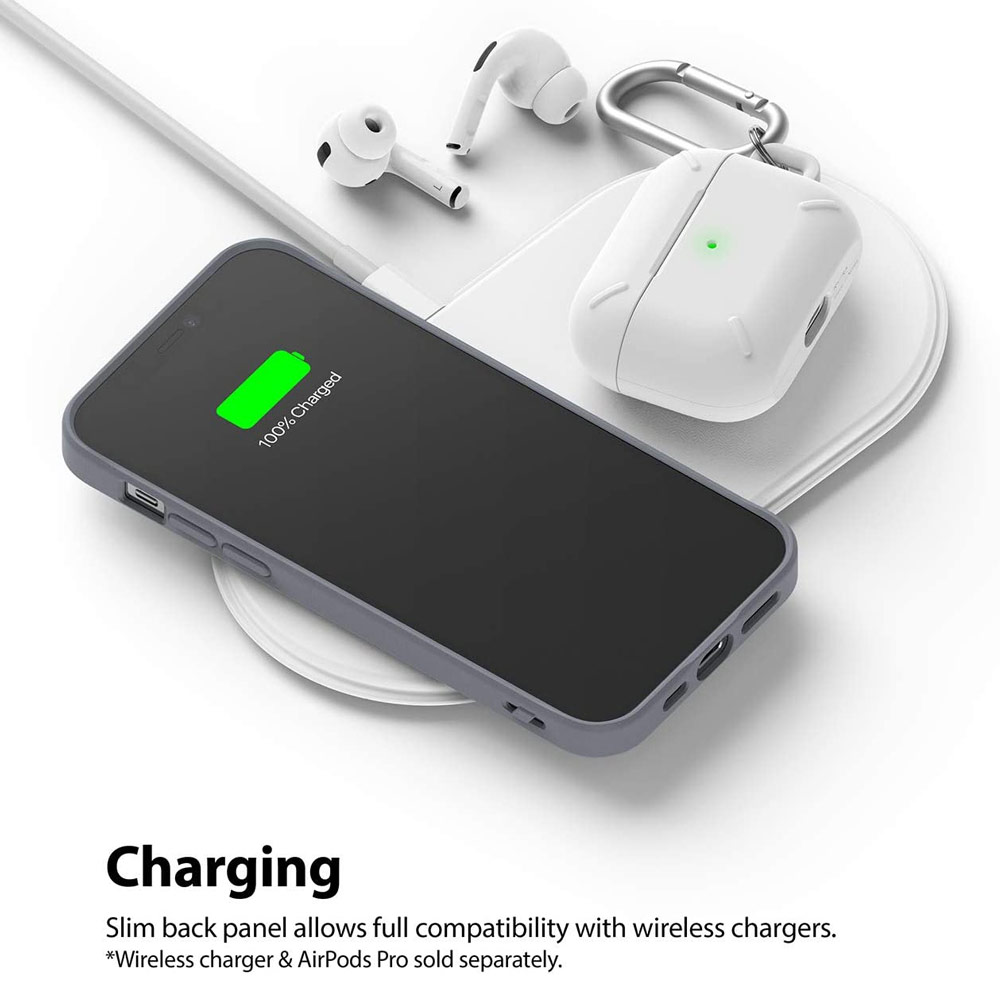 Picture of Apple iPhone 12 Pro Max 6.7 Case | Ringke Air S TPU Flexible Slim Fitting Cover Case for Apple iPhone 12 Pro Max 6.7 (Lavender Gray)