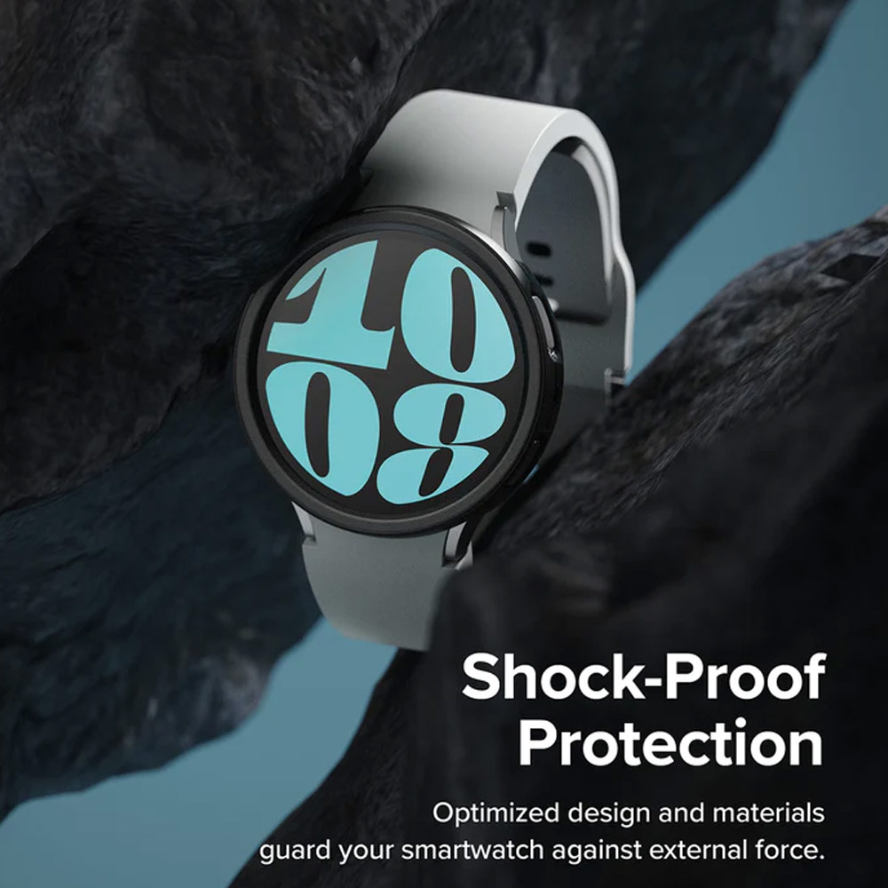 Picture of Samsung Galaxy Watch 6 44mm Case | Ringke Air Sports Durable TPU Impact Protection Case for Samsung Galaxy Watch 6 Series 44mm (Warm Gray)