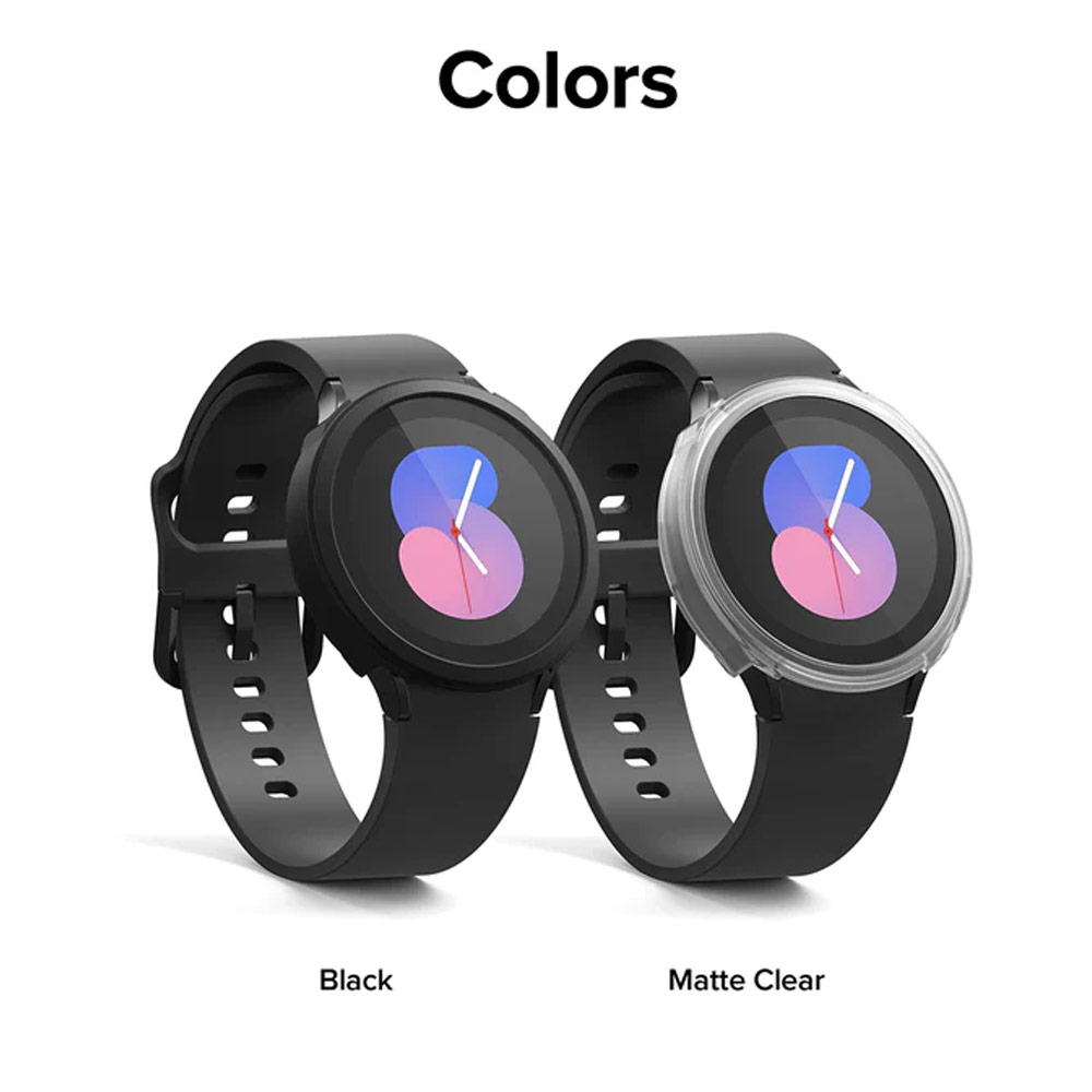 Picture of Samsung Galaxy Watch 5 40mm Case | Ringke Air Sports Flexible TPU Material Protection Case for Samsung Galaxy Watch 5 Series 40mm (Black)