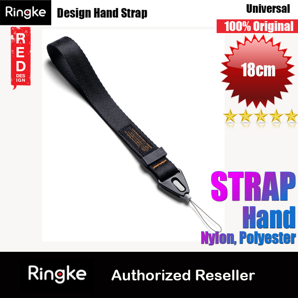 Picture of Ringke Hand Strap Smartphone Case Strap Camera Strap Key Ring Strap Airpods Pro Strap (Black) Red Design- Red Design Cases, Red Design Covers, iPad Cases and a wide selection of Red Design Accessories in Malaysia, Sabah, Sarawak and Singapore 