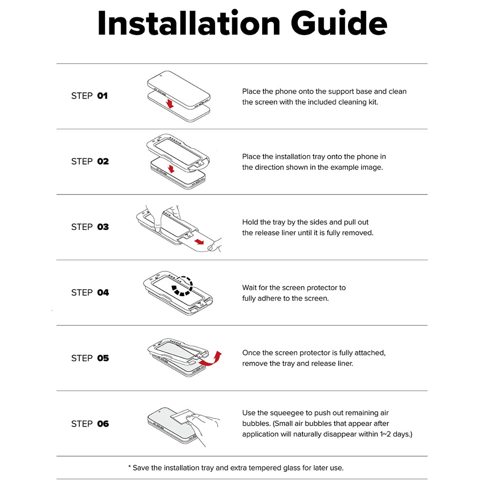 Picture of Samsung Galaxy S26 Screen Protector | Ringke Easy Slide Tempered Glass Screen Protector for Samsung Galaxy S26 (Privacy Anti Peep) 2pcs