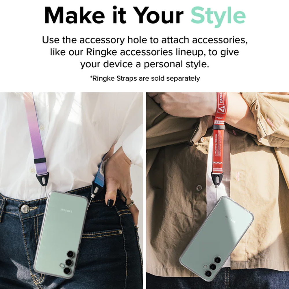 Picture of Samsung Galaxy S23 FE Case | Ringke Fusion Drop Protection Case for Galaxy S23 FE (Clear)