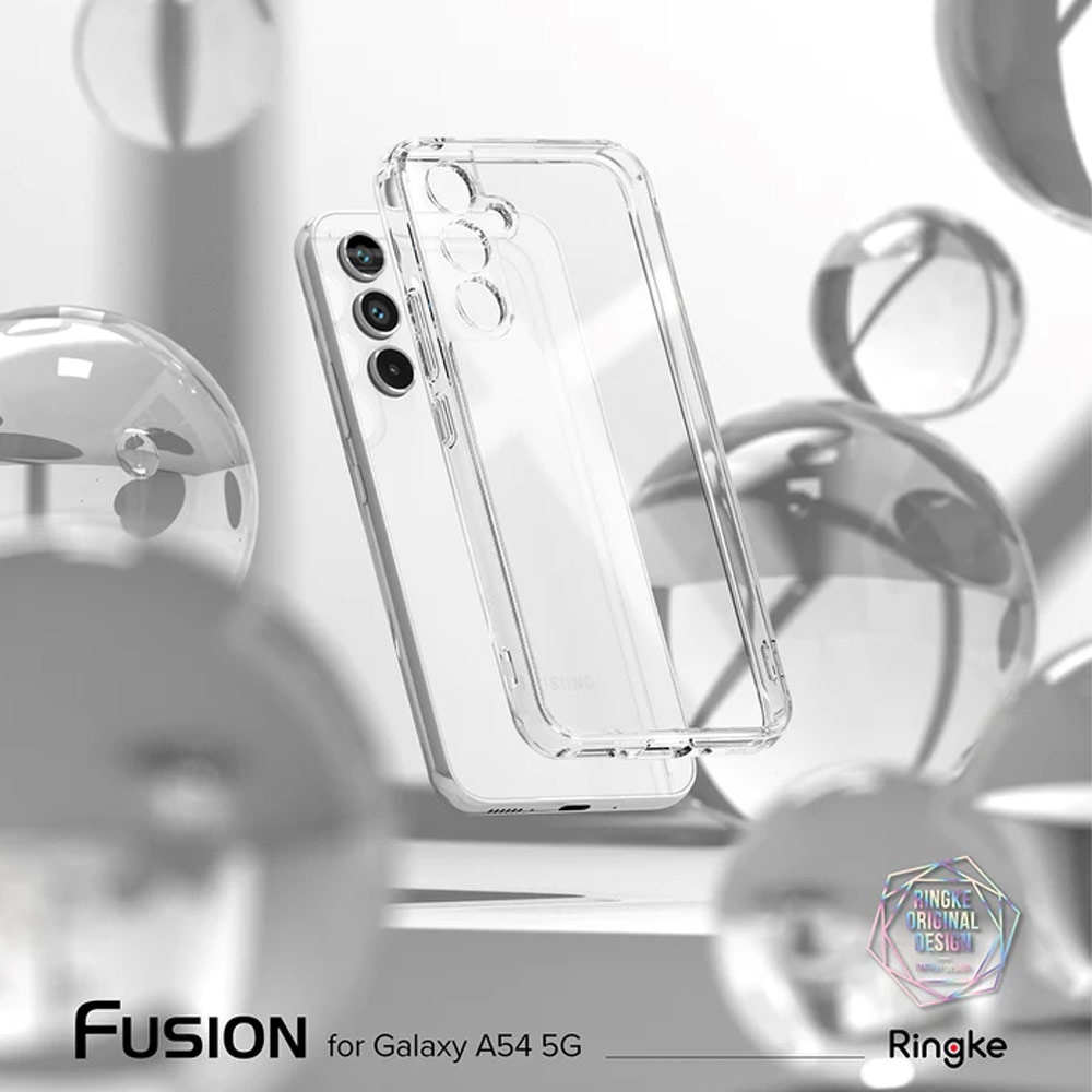 Picture of Samsung Galaxy A54 5G Case | Ringke Fusion Transparent Protection Case for Samsung Galaxy A54 5G (Matte Clear)