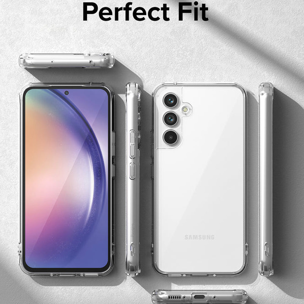 Picture of Samsung Galaxy A54 5G Case | Ringke Fusion Transparent Protection Case for Samsung Galaxy A54 5G (Matte Clear)