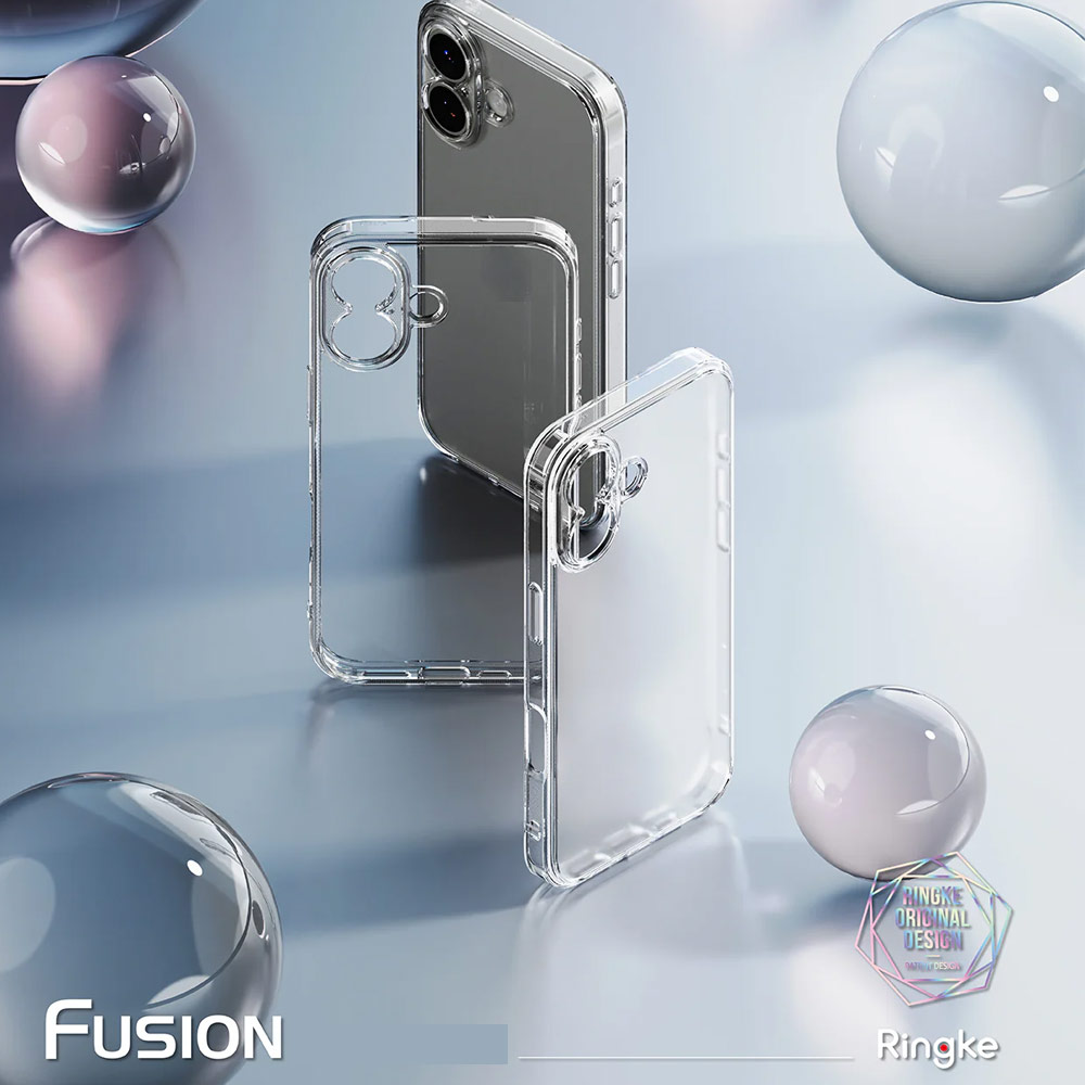 Picture of Apple iPhone 17 6.3 Case | Ringke Fusion Slim Drop Protection Case for iPhone 17 6.3 (Clear)