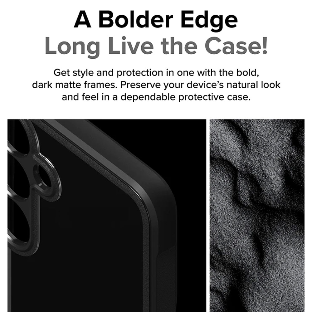 Picture of Samsung Galaxy S24 Plus Case | Ringke Fusion Bold Drop Protection Case for Samsung Galaxy S24 Plus (Black)