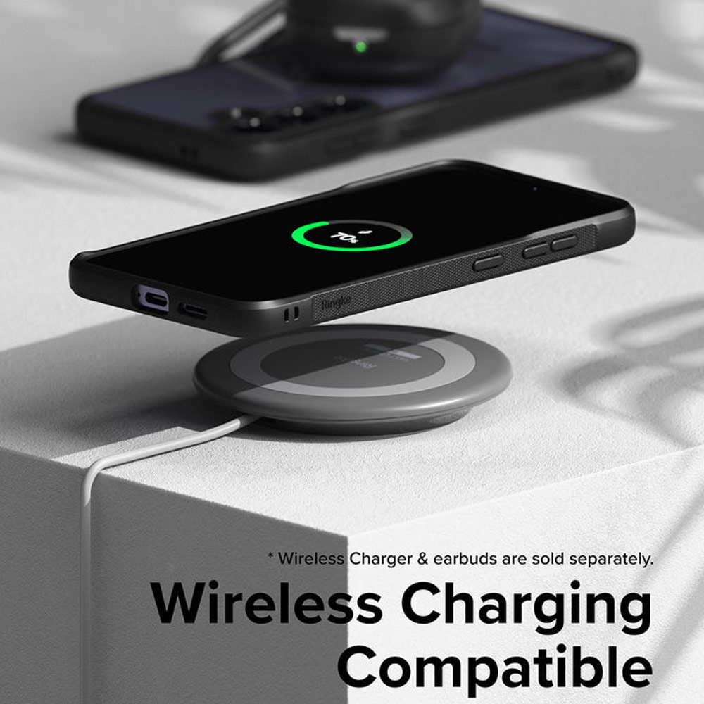 Picture of Samsung Galaxy S24 Plus Case | Ringke Fusion Bold Drop Protection Case for Samsung Galaxy S24 Plus (Black)