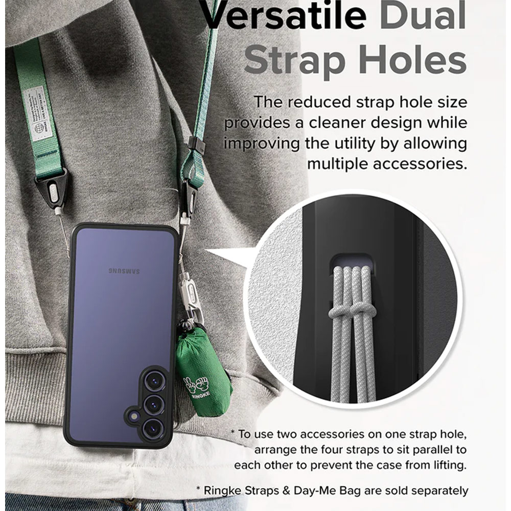 Picture of Samsung Galaxy S24 Plus Case | Ringke Fusion Bold Drop Protection Case for Samsung Galaxy S24 Plus (Black)