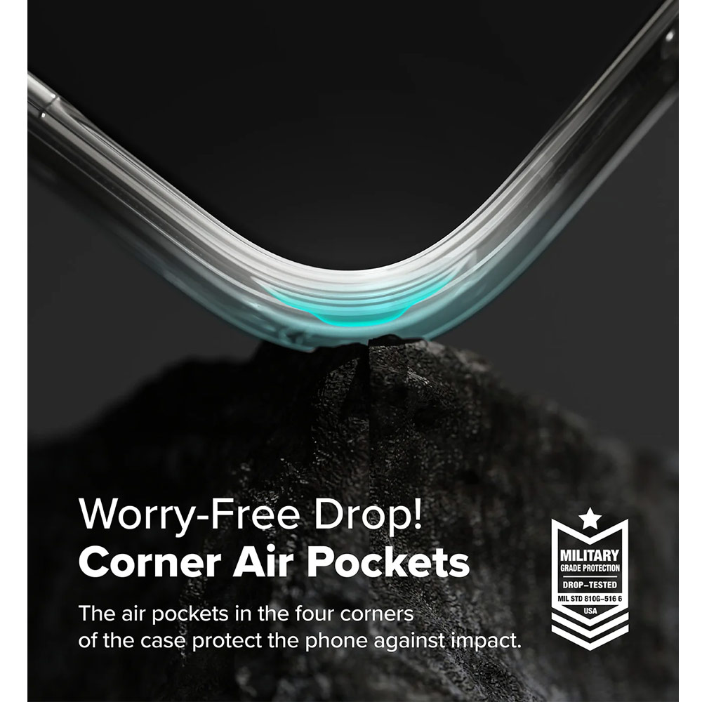 Picture of Samsung Galaxy A36 Case | Ringke Fusion Card Hybrid Protection Case for Samsung Galaxy A36 A56 (Clear)