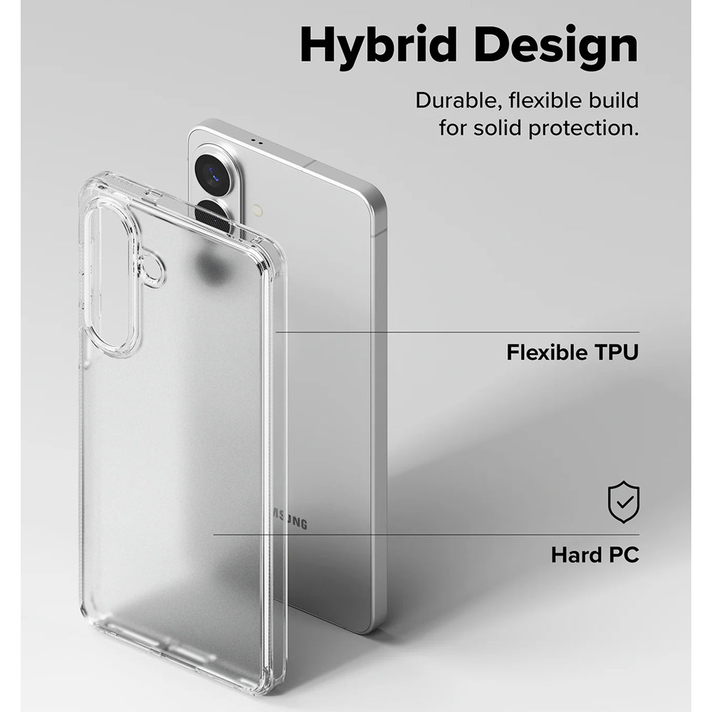 Picture of Samsung Galaxy S26 Plus Case | Ringke Fusion Transparent Protection Case for Samsung Galaxy S26 Plus (Matte Clear)