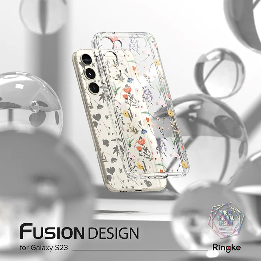 Picture of Samsung Galaxy S23 Case | Ringke Fusion Design Transparent Protection Case for Samsung Galaxy S23 (Seoul)
