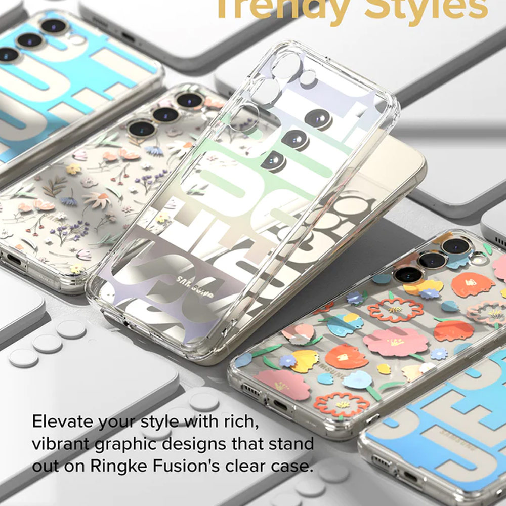Picture of Samsung Galaxy S23 Case | Ringke Fusion Design Transparent Protection Case for Samsung Galaxy S23 (Seoul)