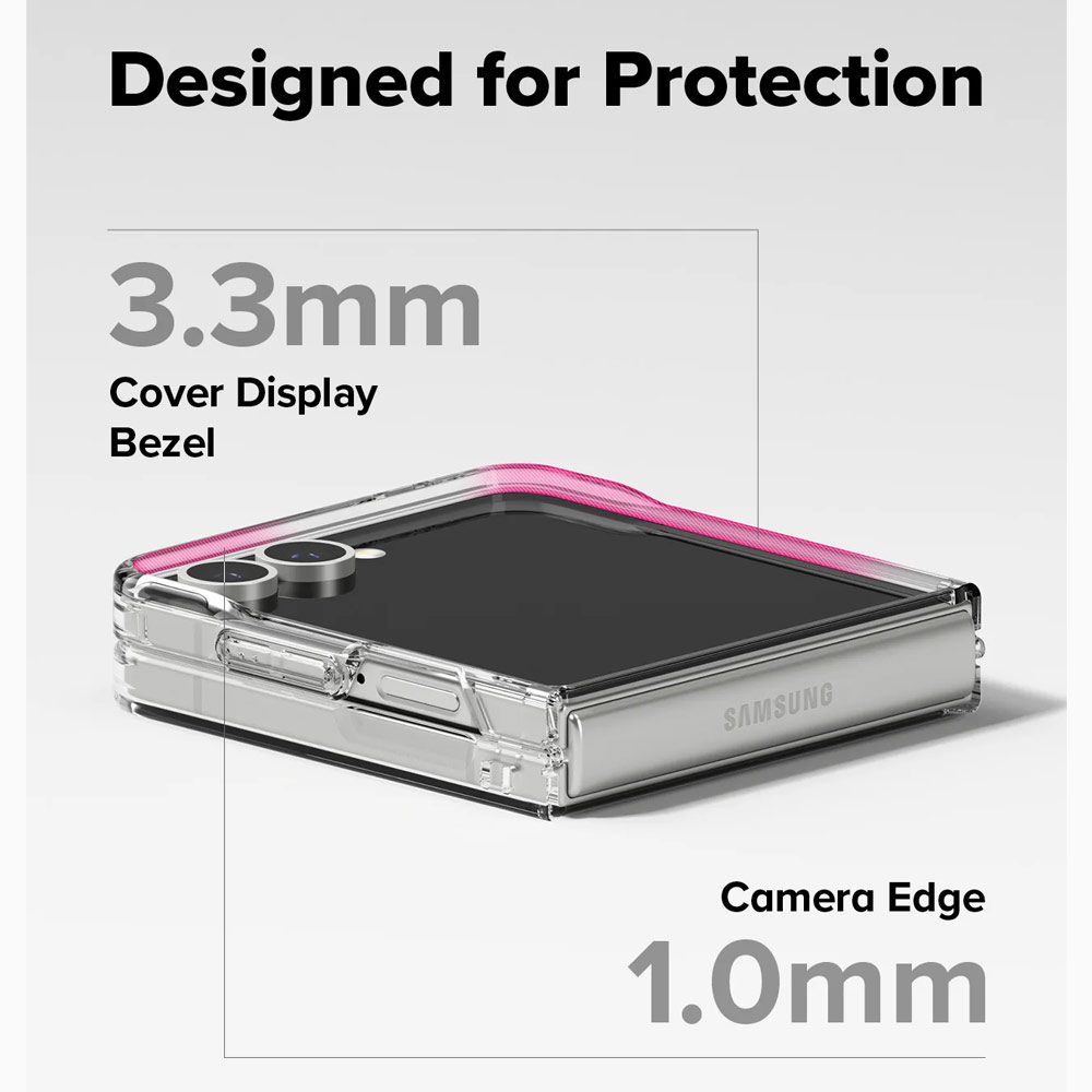 Picture of Samsung Galaxy Z Flip 7 Case | Ringke Fusion Magnetic Protection Case with Strap Hole for Samsung Galaxy Z Flip 7 (Seoul)