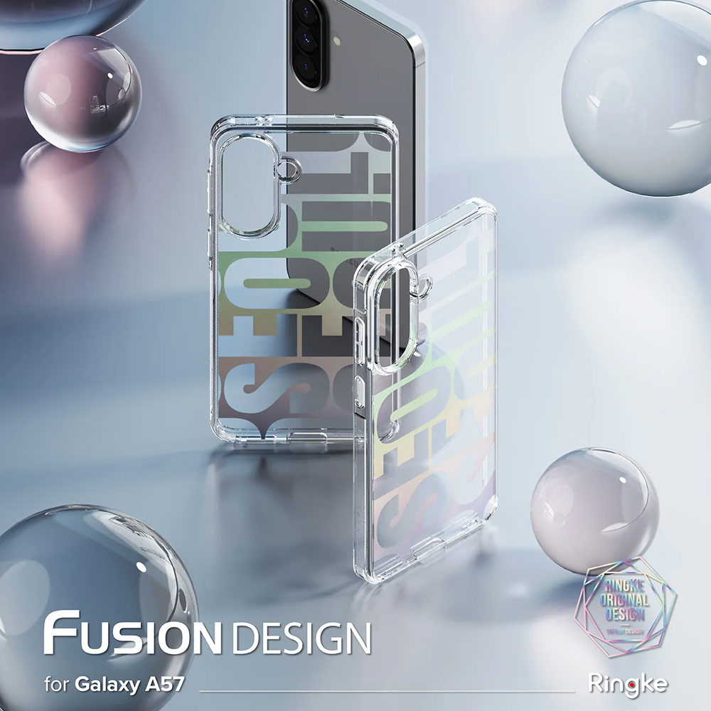 Picture of Samsung Galaxy A57 Case | Ringke Fusion Transparent Hybrid Protection Case for Samsung Galaxy A57 (Seoul)