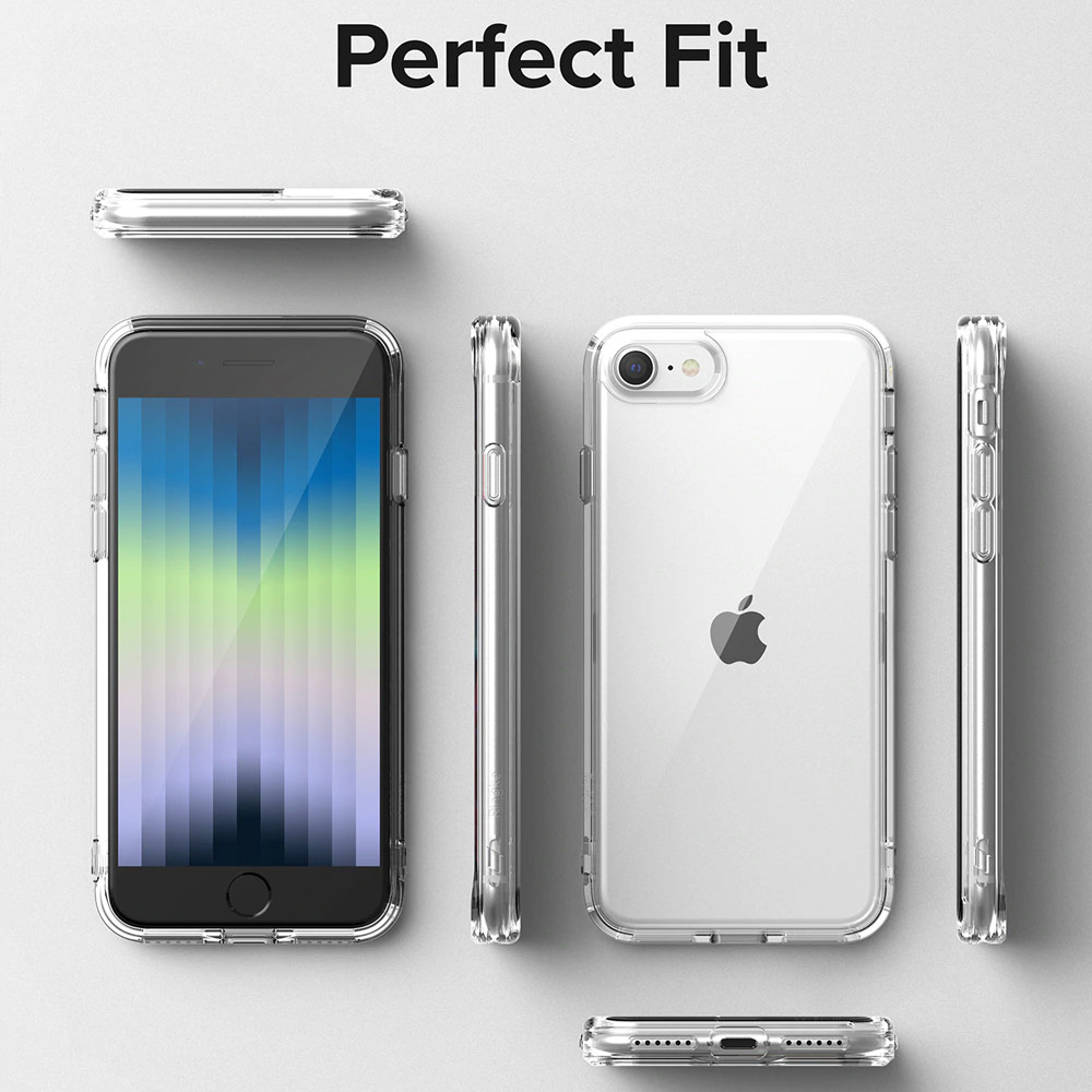 Picture of Apple iPhone 7 4.7 Case | Ringke Fusion Edge Drop Protection Case for iPhone SE 2020 2022 iPhone 7 iPhone 8 Case (Matte)