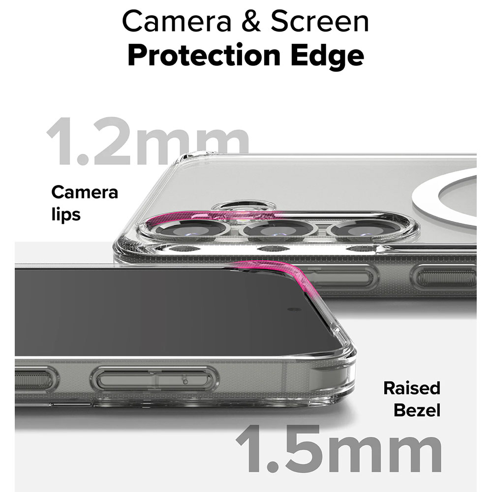 Picture of Samsung Galaxy S25 Case | Ringke Fusion Magnetic Transparent Protection Case for Samsung Galaxy S25(Matte)