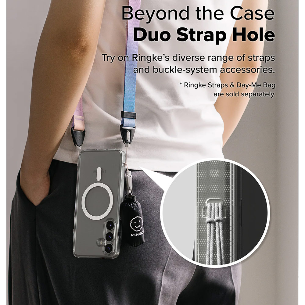 Picture of Samsung Galaxy S25 Case | Ringke Fusion Magnetic Transparent Protection Case for Samsung Galaxy S25(Matte)