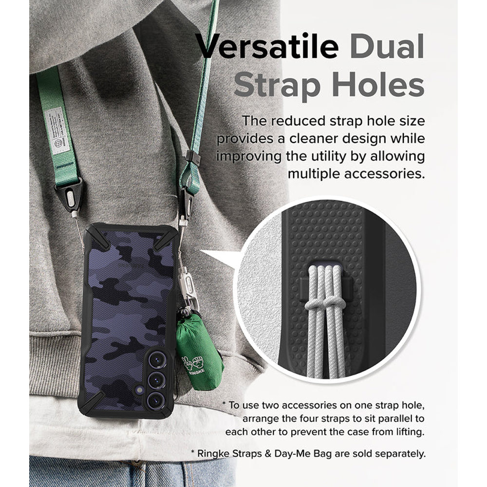 Picture of Samsung Galaxy S24 Plus Case | Ringke Fusion X Drop Protection Case for Samsung Galaxy S24 Plus (Black)