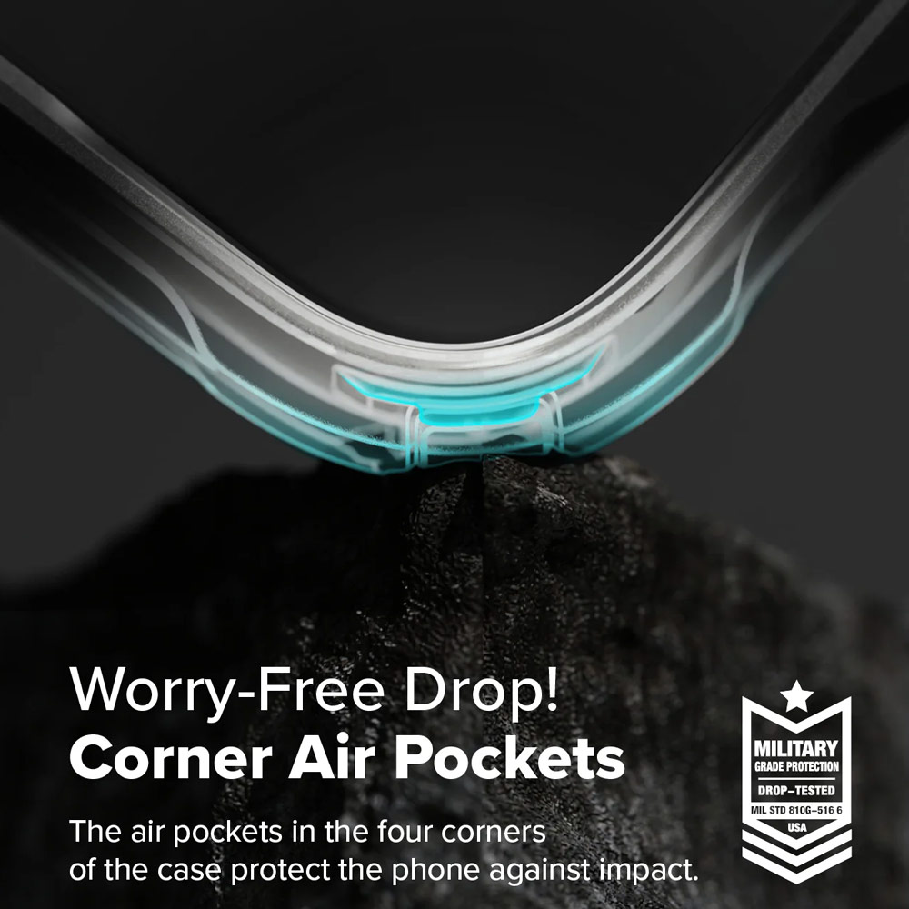 Picture of Samsung Galaxy S25 Plus Case | Ringke Fusion X Transparent Protection Case for Samsung Galaxy S25 Plus (Black)