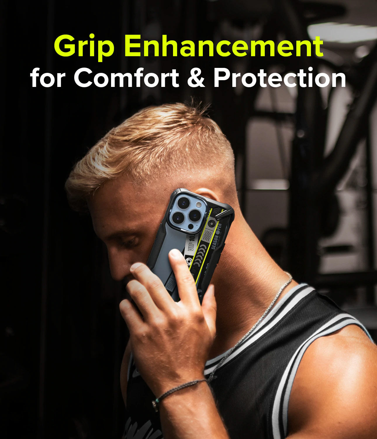 Picture of Apple iPhone 13 Pro Max 6.7 Case | Ringke Fusion X Design Protection Case for Apple iPhone 13 Pro Max 6.7 (Ticket Band Design)