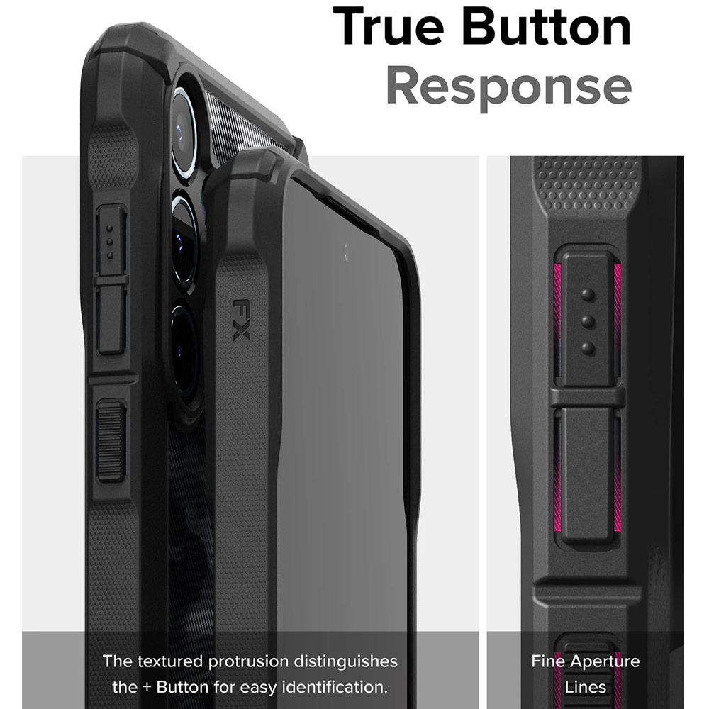 Picture of Samsung Galaxy A55 Case | Ringke Fusion X Drop Protection Case for Samsung Galaxy A55 Case (Black Camo)