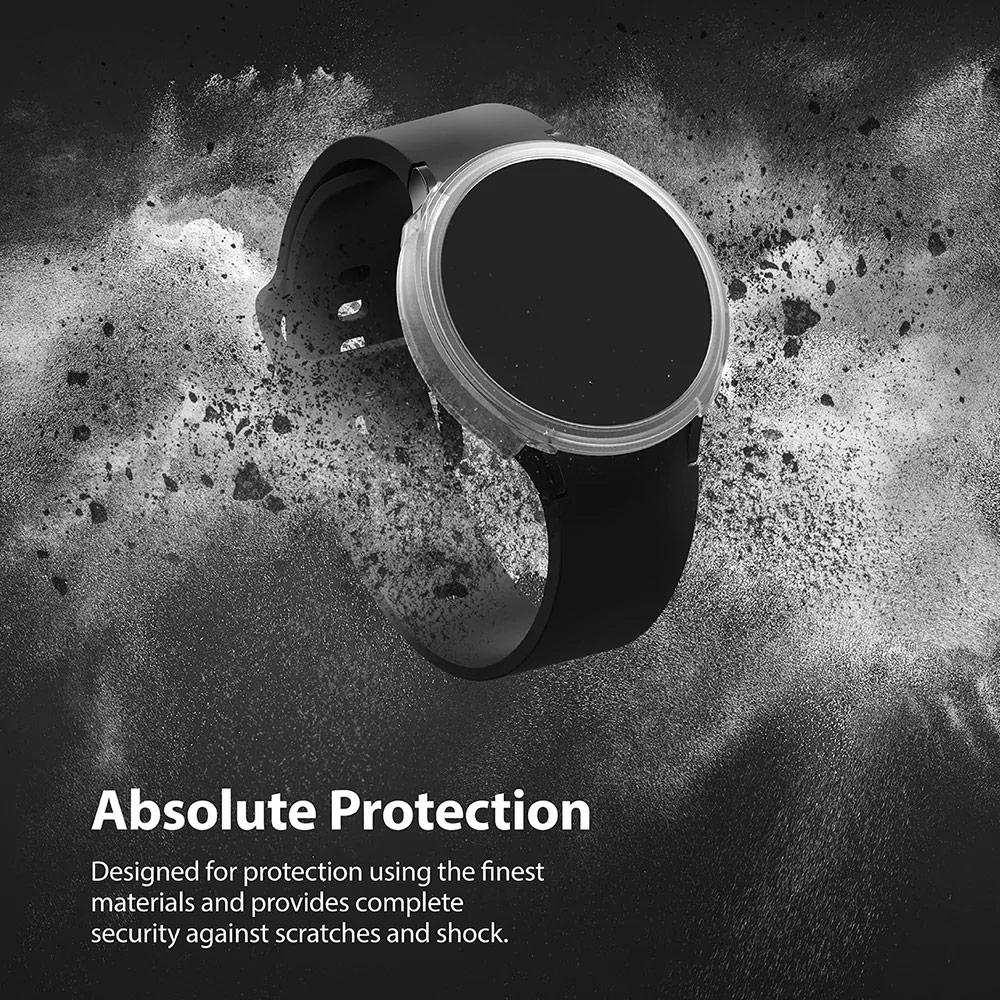 Picture of Samsung Galaxy Watch 4 44mm Case | Ringke Air Sports Soft Bumper Case for Galaxy Watch 4 44mm Case (Matte Clear)