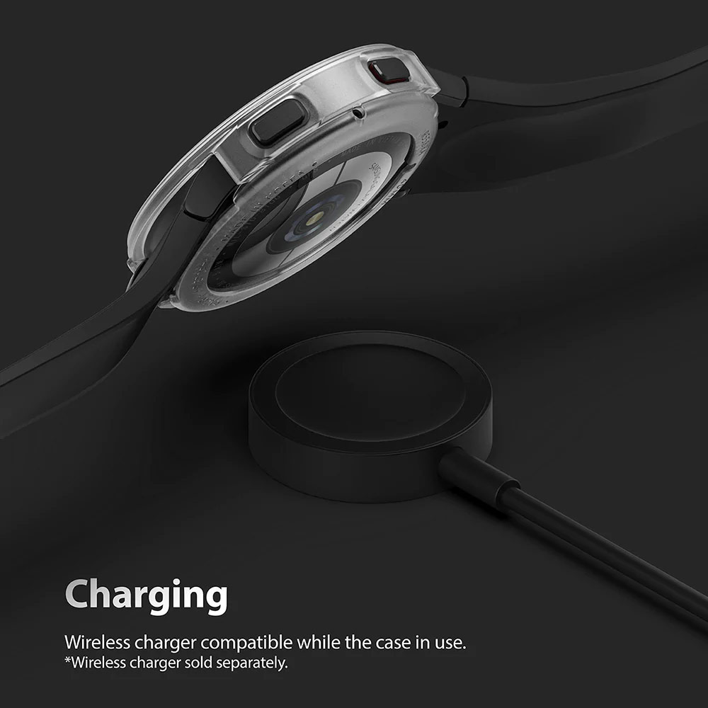 Picture of Samsung Galaxy Watch 4 44mm Case | Ringke Air Sports Soft Bumper Case for Galaxy Watch 4 44mm Case (Matte Clear)