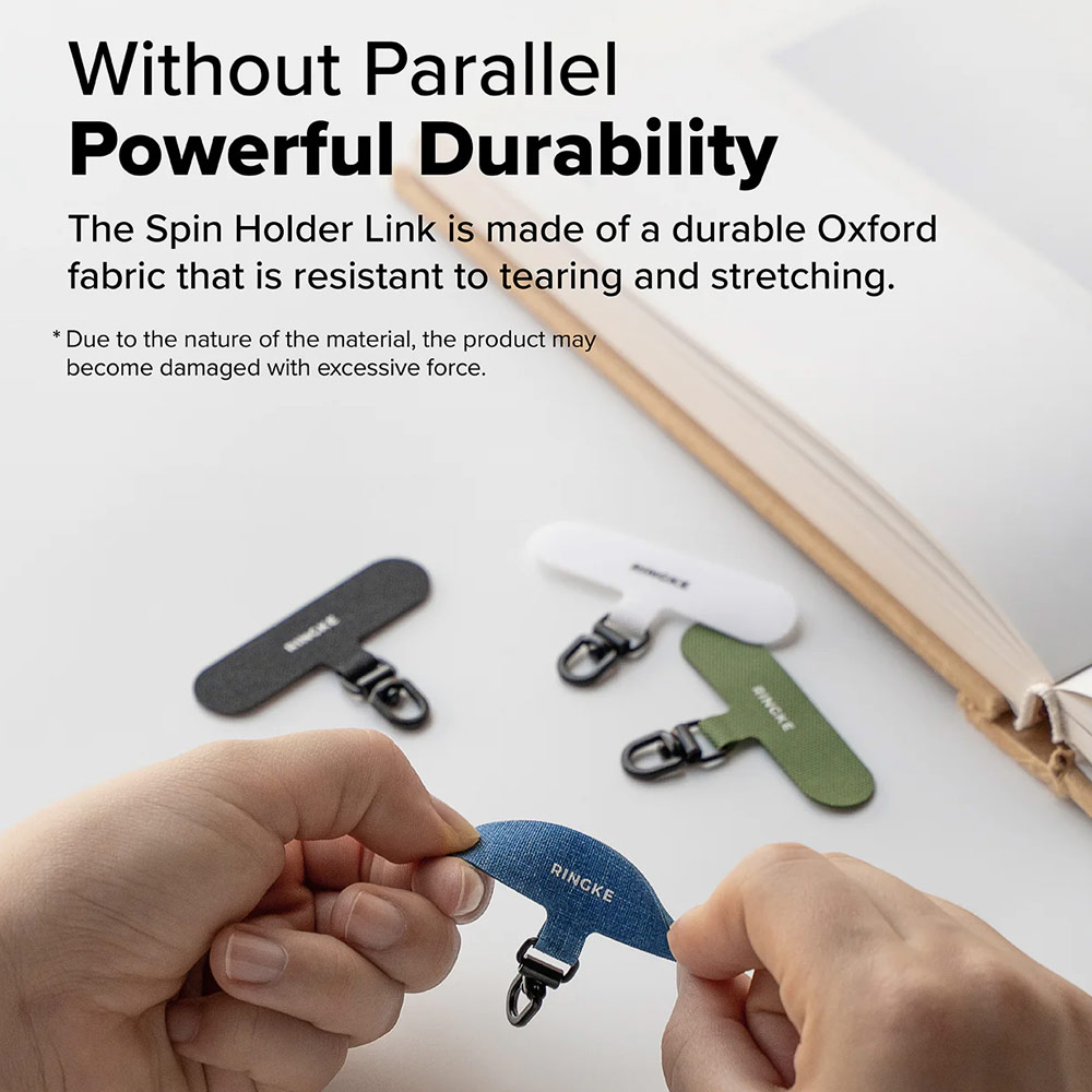 Picture of Ringke Holder Link Spin T Shape for Strap (Calm Black)