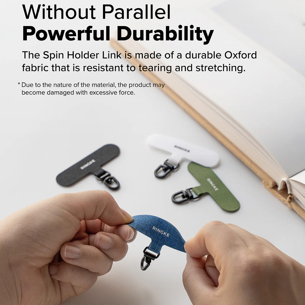 Picture of Ringke Holder Link Spin T Shape for Strap (Olive Green)