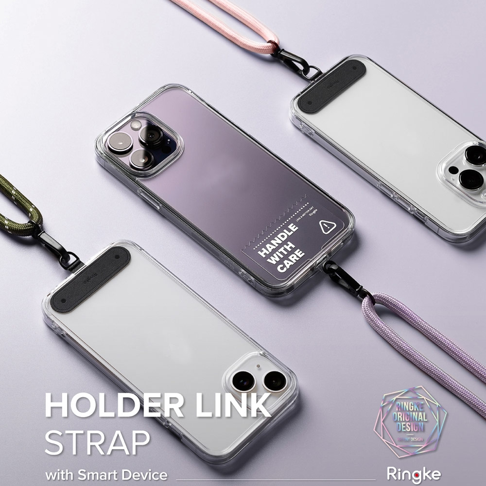 Picture of Ringke Shoulder Strap Holder Link for Phone case (Pink)