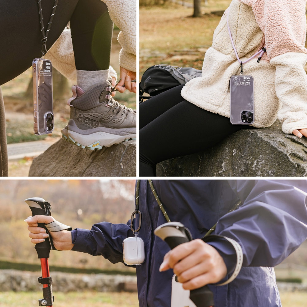 Picture of Ringke Shoulder Strap Holder Link for Phone case (Pink)