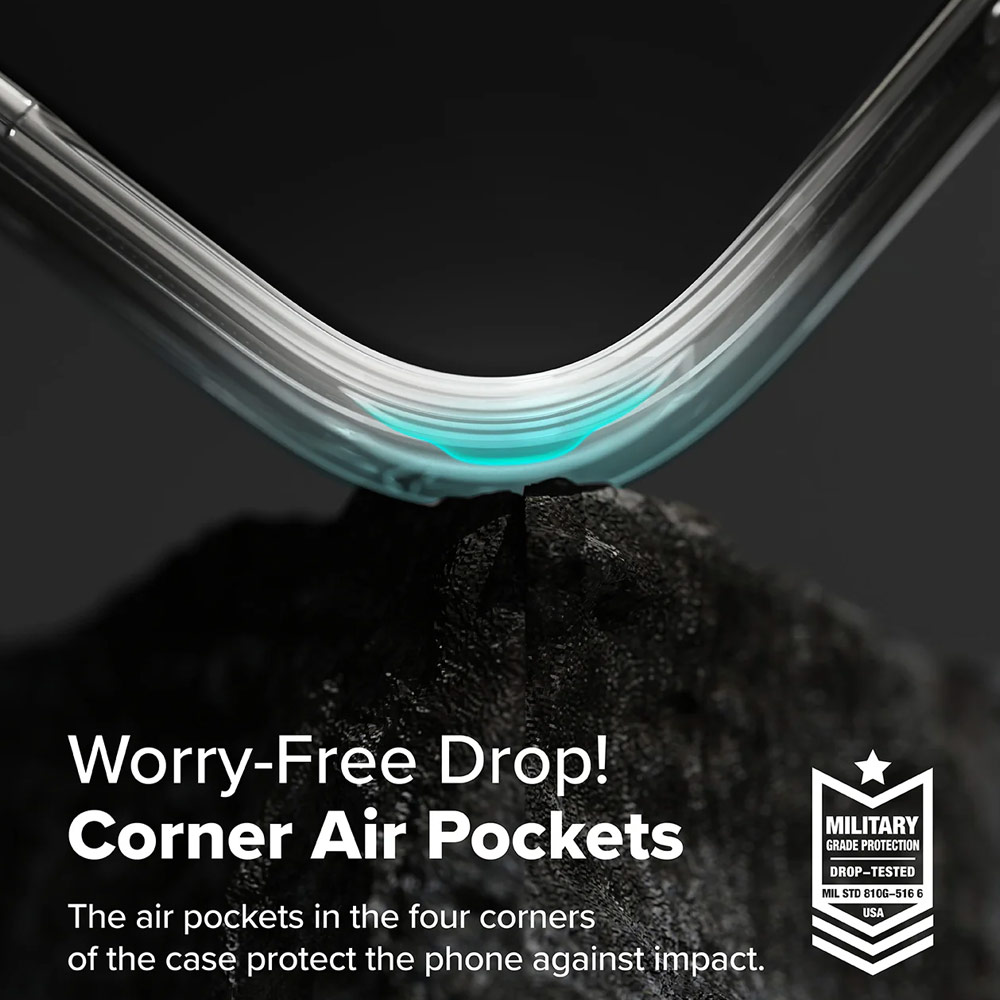 Picture of Samsung Galaxy A36 Case | Ringke Magnetic Fusion Transparent Hybrid Protection Case for Samsung Galaxy A36 A56 (Clear)