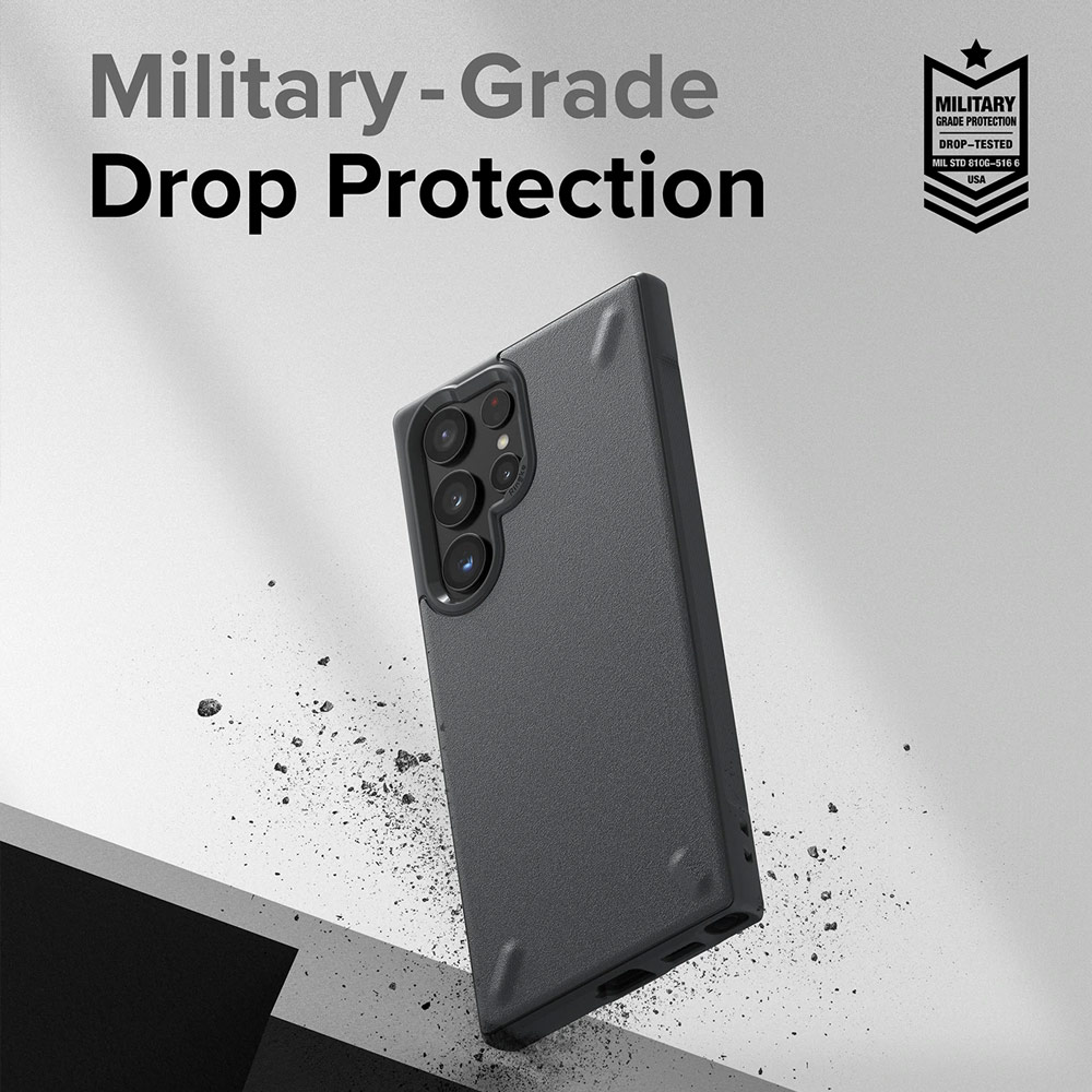 Picture of Samsung Galaxy S22 Ultra 5G 6.8 Case | Ringke Onyx Protection Case for Samsung Galaxy S22 Ultra 6.8 Case (Black)