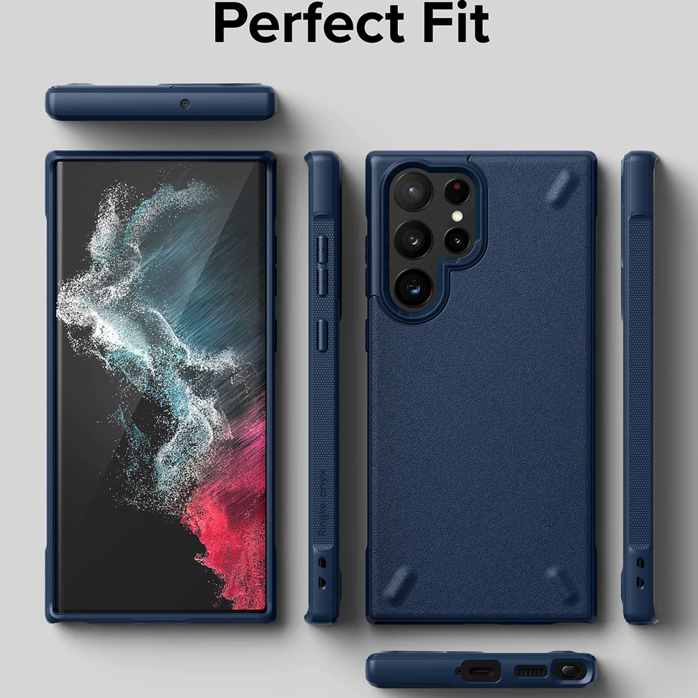 Picture of Samsung Galaxy S22 Ultra 5G 6.8 Case | Ringke Onyx Protection Case for Samsung Galaxy S22 Ultra 6.8 Case (Black)