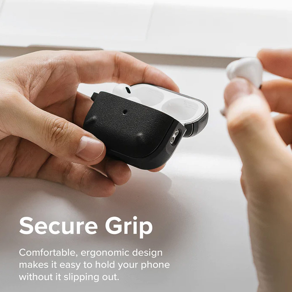 Picture of Apple Airpods Pro 2 Case | Ringke Onyx Durable TPU for Heavy Duty Defense Protection Case for Airpods Pro 2 gen 2022 (Deep Purple)