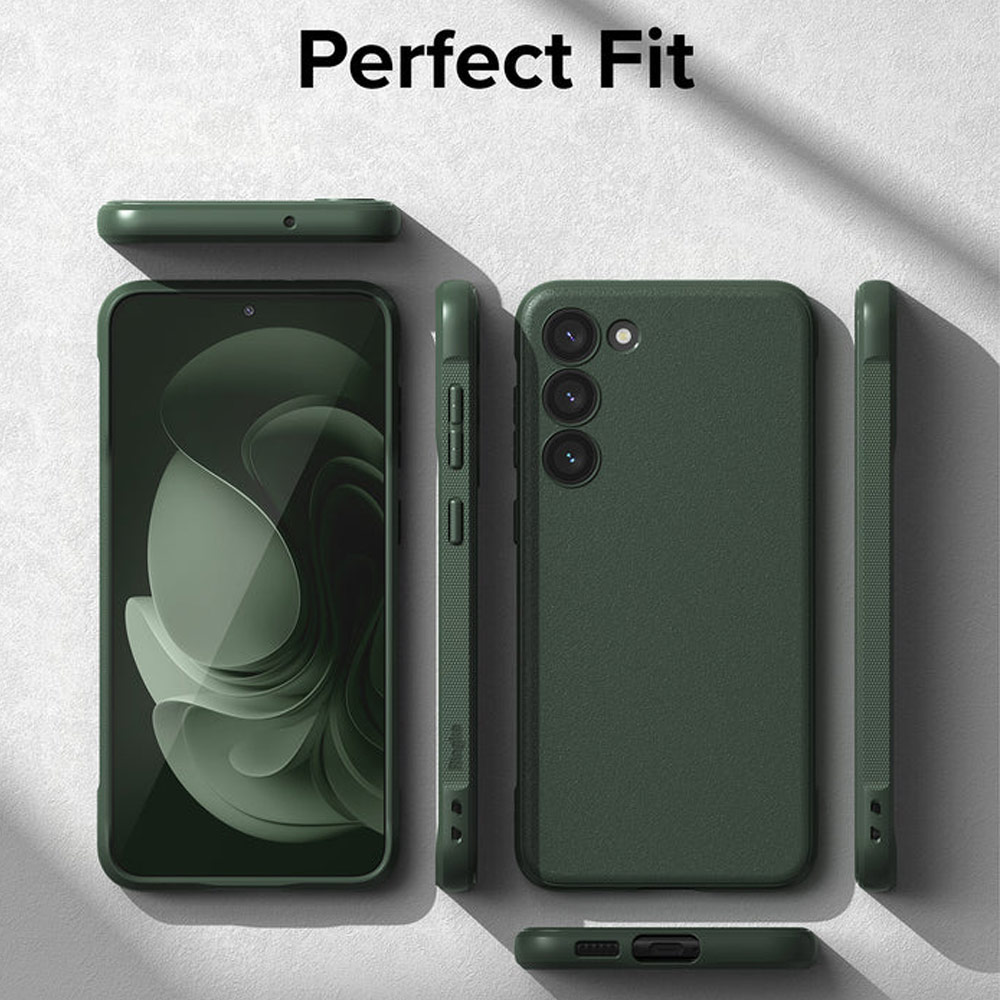 Picture of Samsung Galaxy S23 Plus Case | Ringke Onyx Drop Protection Case for Samsung Galaxy S23 Plus (Dark Green)