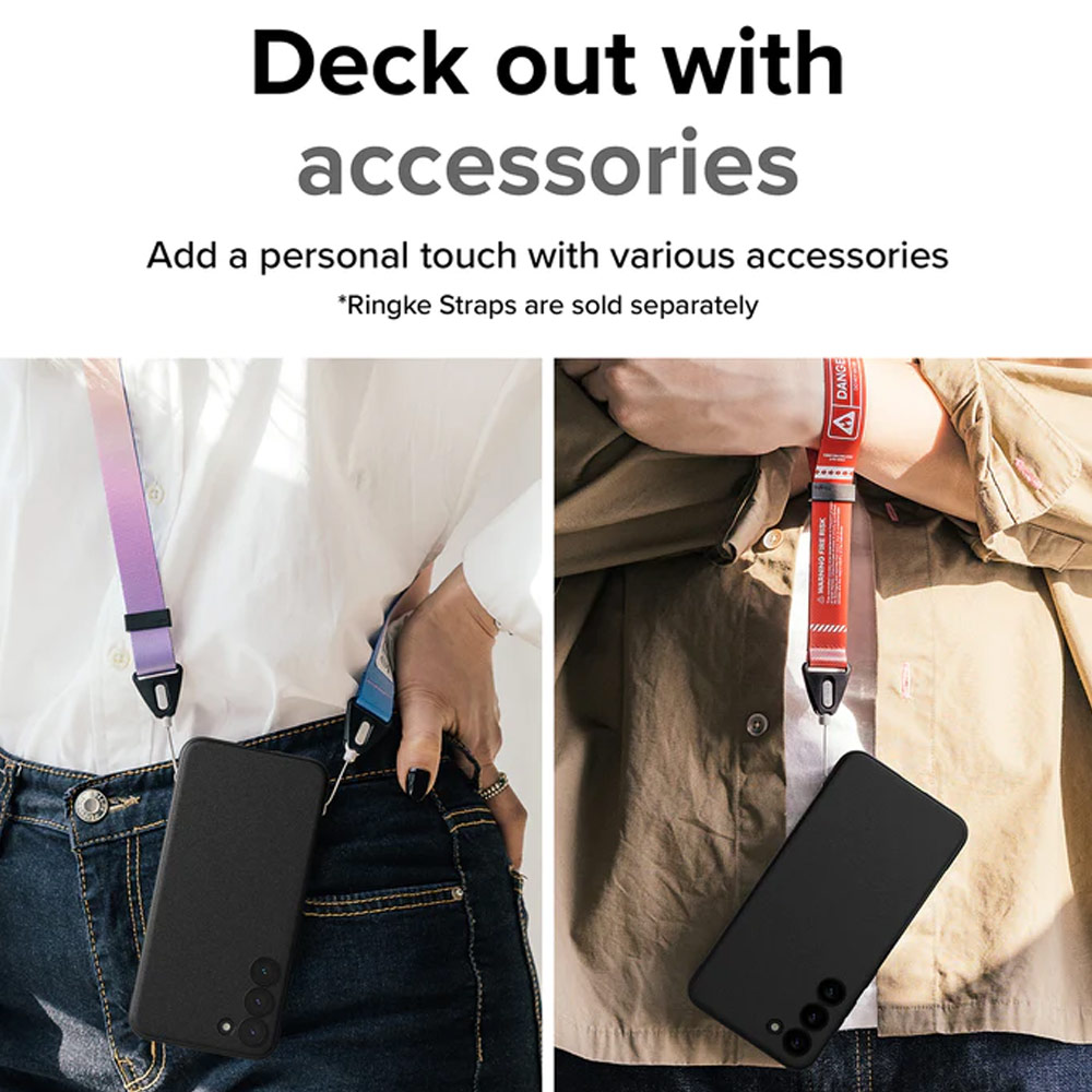 Picture of Samsung Galaxy S23 Plus Case | Ringke Onyx Drop Protection Case for Samsung Galaxy S23 Plus (Dark Green)